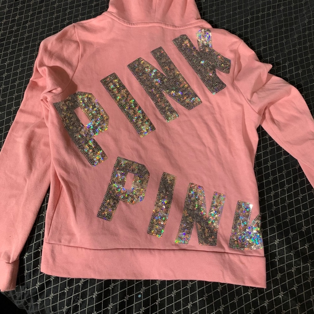 Pink Victoria secret hoodie